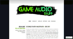 Desktop Screenshot of gameaudiostuff.com