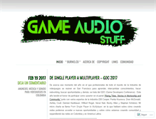Tablet Screenshot of gameaudiostuff.com